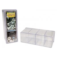Dragon Shield: Gaming Box 4 Compartments  Clear