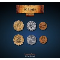 Manga Coin Set (24 St&uuml;ck)