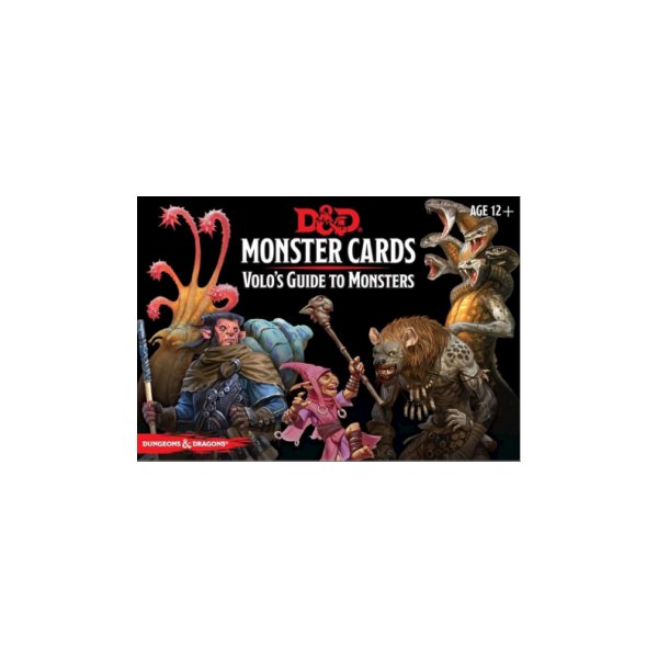 Dungeons &amp; Dragons: Monster Cards - Volos Guide to Monsters (81 cards)