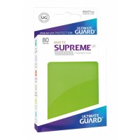 Supreme UX Sleeves Standard Size Matte Light Green (80)