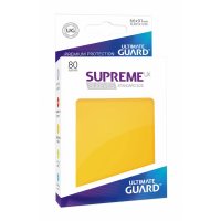 Supreme UX Sleeves Standard Size Yellow (80)