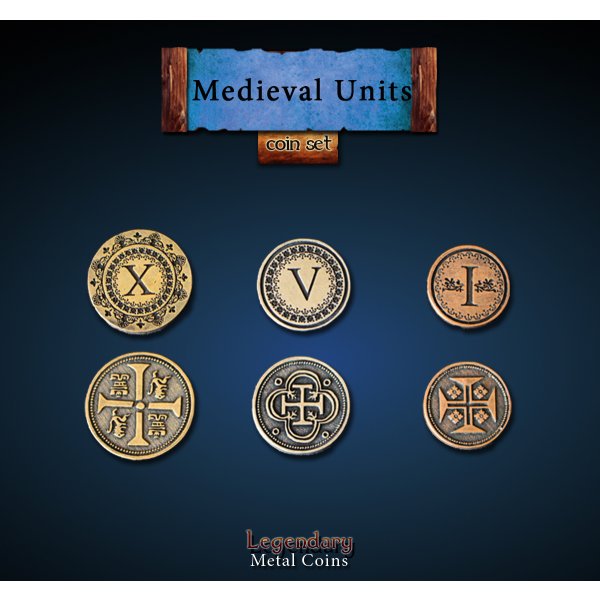 Medieval Units Coin Set (24 St&uuml;ck)