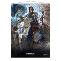 UP - Stained Glass Wall Scroll Magic: The Gathering - Teferi
