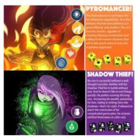 Dice Throne: Season One - Pyromancer v Shadow Thief - EN