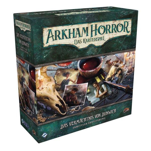 Arkham Horror: Das Kartenspiel – Das Vermächtnis von Dunwich (Ermittler-Erweiterung)
