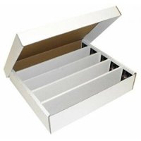 Cardbox / Fold-out Box with Lid for Storage of 7.000 Cards