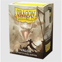 Dragon Shield Standard size Matte Dual Sleeves - Valor...